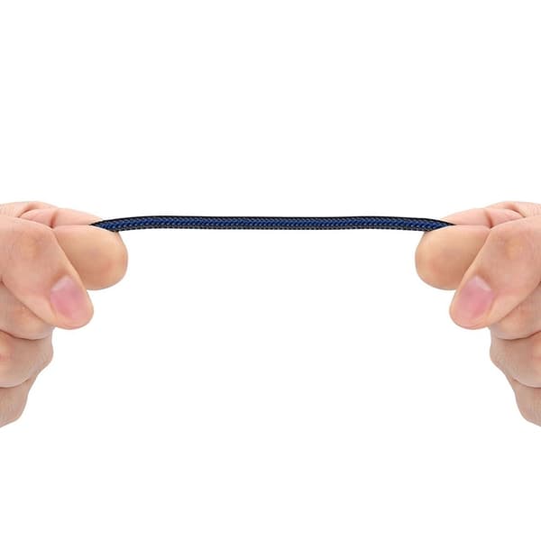 FONEMAX MFi-certificeret 2m USB til Lightning-datakabel 3A hurtigopladning