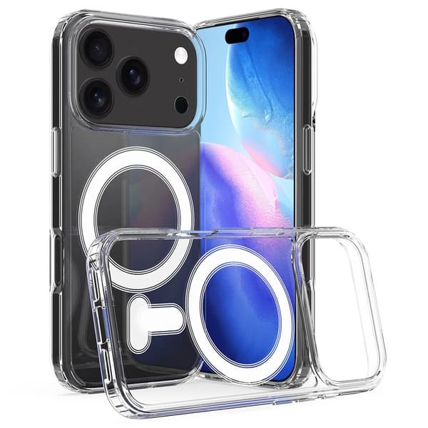 Till iPhone 17 Pro Max Transparent Mobilskal