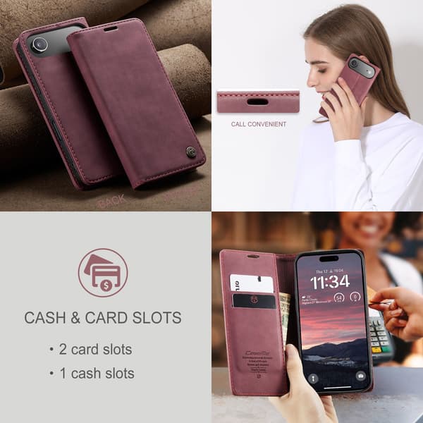 CASEME Lommebok-deksel Til iPhone Air