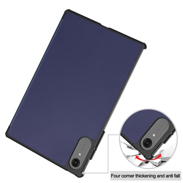 Til Lenovo Idea Tab Pro Gen 2 13" Deksel med Stativ Støtsikker - Blå