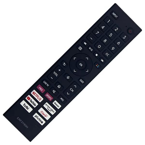 Fjärrkontroll Ersättning ERF3Y80H För Hisense TV (Stöder inte röstfunktion)
