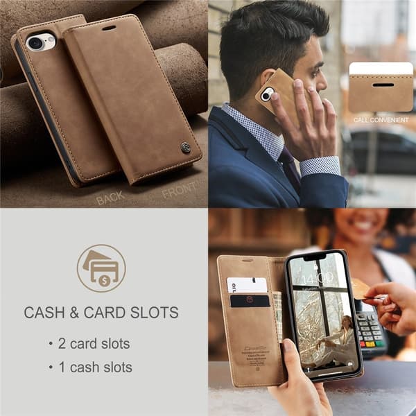 CASEME pungetui til iPhone 17e / 16e