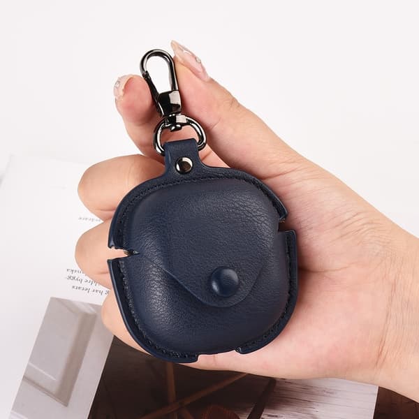 Til Samsung Galaxy Buds4 / Buds4 Pro PU + PC Beskyttende Etui Shell - Sort