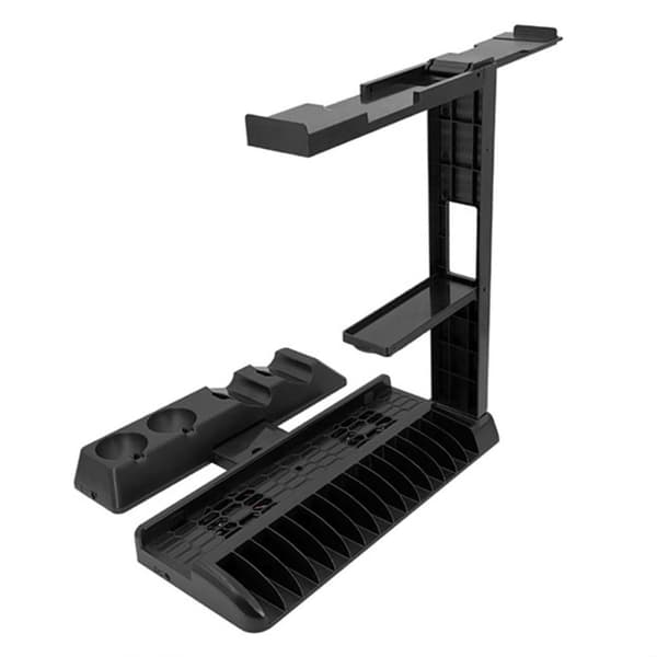 Sony Playstation 4 Slim Pro VR Opladningsstativ Køleventilatorcontrolleroplader