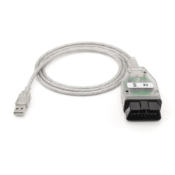 Felkodsläsare K + DCAN K-CAN FTDI-chip för E60 E61 E83 E81 E87 OBD2 OBD 2