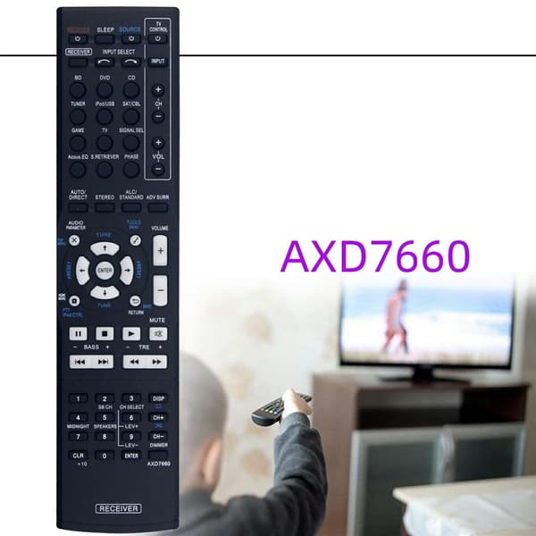 Fjernkontroll Utskiftning for AXD7660 for Pioneer AV-receiver Stereo System
