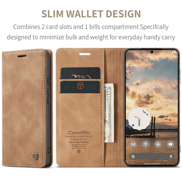 CASEME Pungcover med stativ til Google Pixel 11 Pro og Google Pixel 11