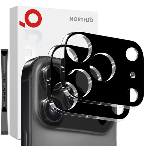 NORTHJO iPhone 17 Pro Max Kameralinssin Suojus 2kpl