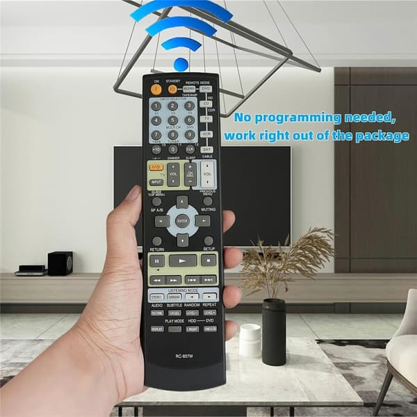 Fjernkontroll erstatning RC-607M for Onkyo forsterker
