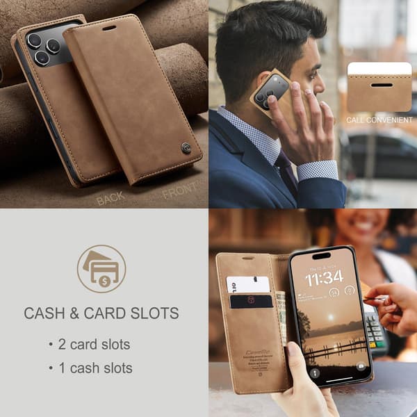 CASEME Lommebok-deksel Til iPhone Air