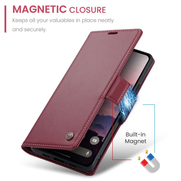 CASEME Til Google Pixel 10a RFID Blokerende Pungcover