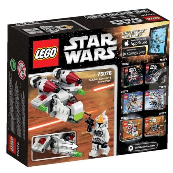 LEGO® Star Wars 75076 Republic Gunship