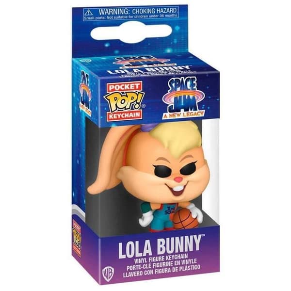 Nyckelring - Ocio Stock - Space Jam 2 - Lola Bunny - Originaldesign - Plast - Barn