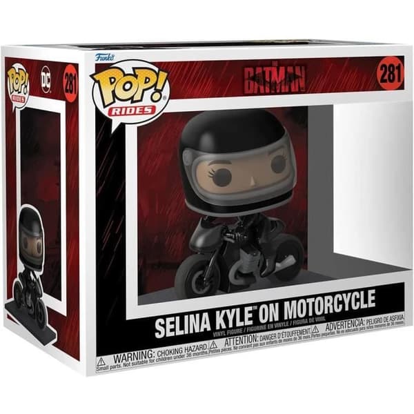 Funko Pop! Ride: Batman- Selina Kyle & Motorcycle