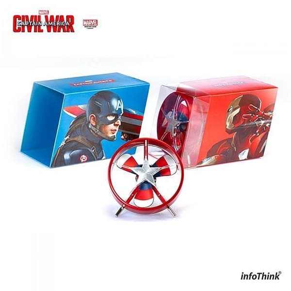 Marvel Civil War USB Fan - Captain America
