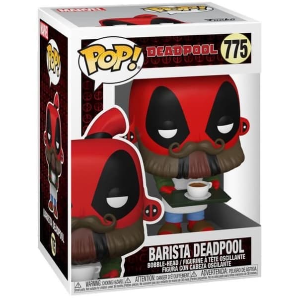 Funko Pop! Marvel: Deadpool 30th - Coffee Barista