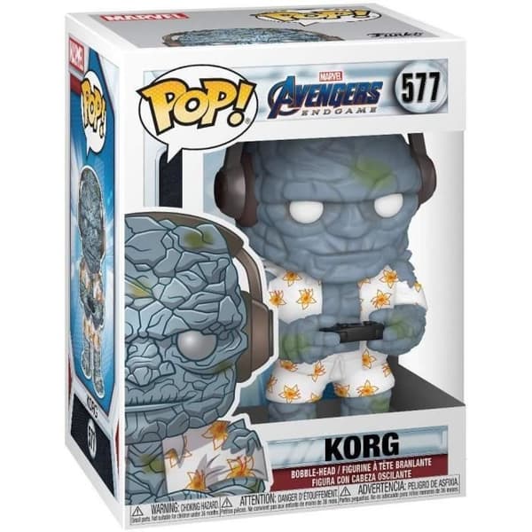 Figurine Funko Pop! Marvel : Endgame - Gamer Korg