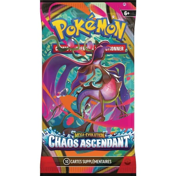 Pokémon: Display som innehåller 18 booster Mega-Evolution – Kaos Uppstigande