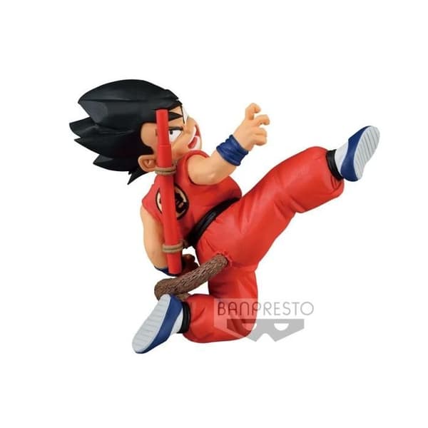 Figur - BANDAI - Match Makers - Son Goku (Dragon Ball) - PVC - 8 cm - Bas ingår