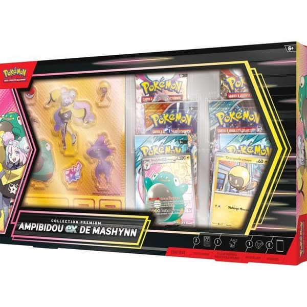 Pokémon: Premium Box Ampibidou-ex från Mashynn