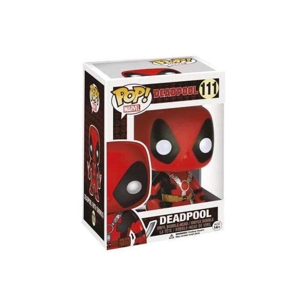 Figurine Funko Pop! - Marvel Deadpool med Två Svärd - Vinyl - #111