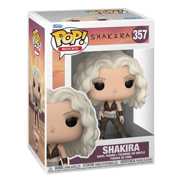 FUNKO POP! ROCKAR: SHAKIRA - (VAR NÄRLIGT-NÄR) - VINYLFIGUR