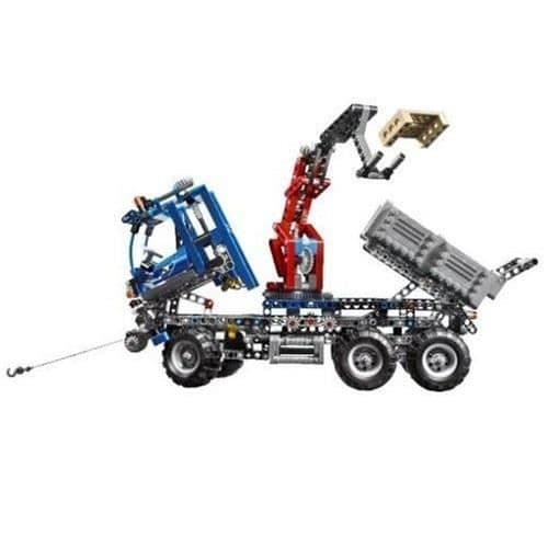 Byggsats - LEGO - Technic 8273 - Terrängbil - Röd och svart