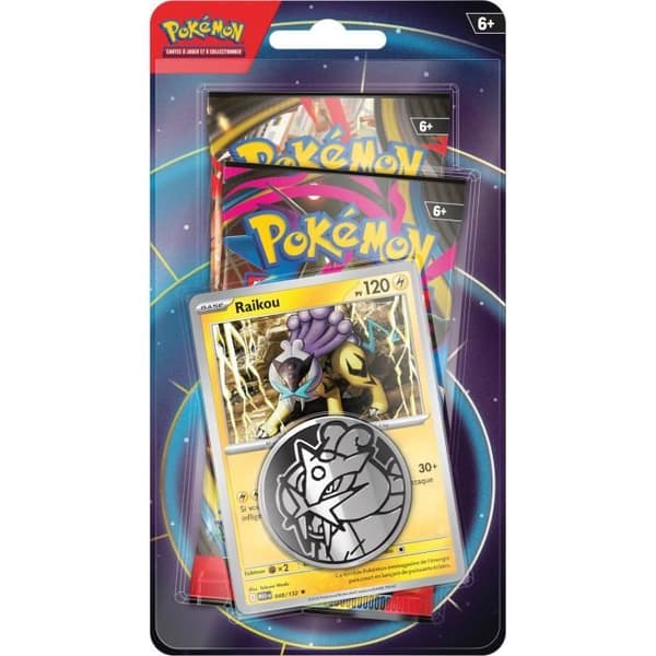 Pack med 2 Pokémon Raikou boosters