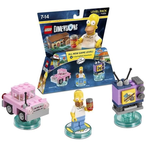 LEGO Dimensions Minifigure - Homer Simpson - The Simpsons