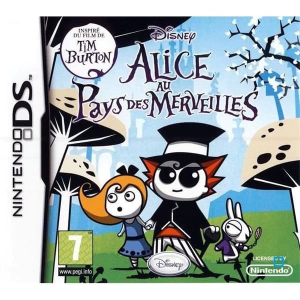 DISNEY INTERACTIVE STUDIOS - Alice i Underlandet - Nintendo konsolspel- USED