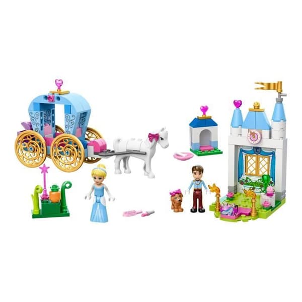 LEGO® Juniors 10729 Askungens vagn - 116 bitar