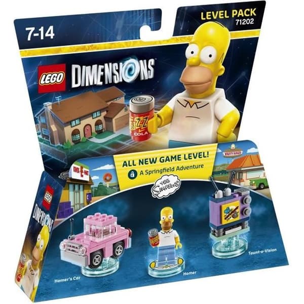 LEGO Dimensions Minifigure - Homer Simpson - The Simpsons