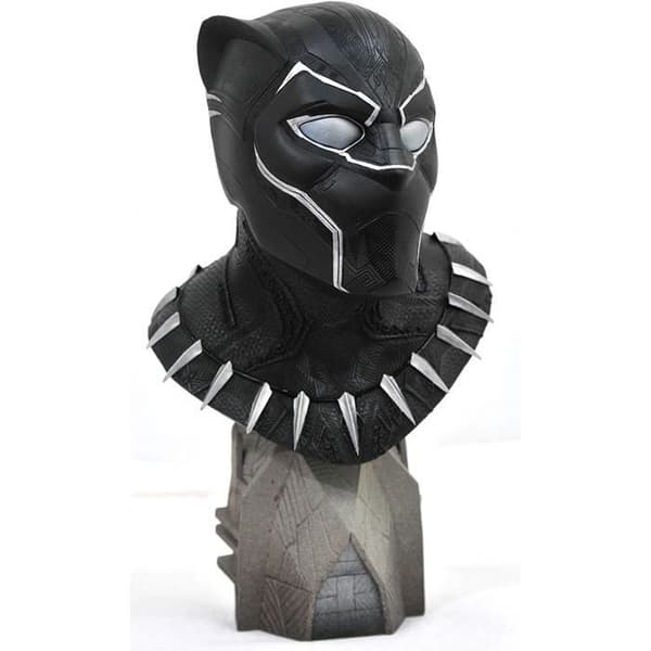 Diamond Select Toys Legends In 3D Marvel Avengers 3 - Black Panther