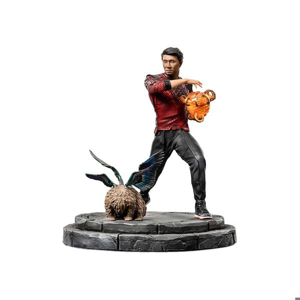 Staty - Iron Studios - Shang-Chi & Morris - Begränsad upplaga - 1/10 - Polystone