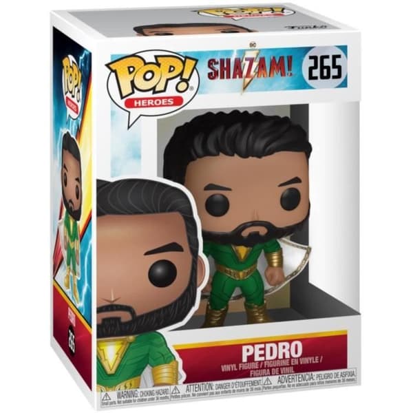 Figurins Funko Pop! Hjältar: Shazam - Pedro
