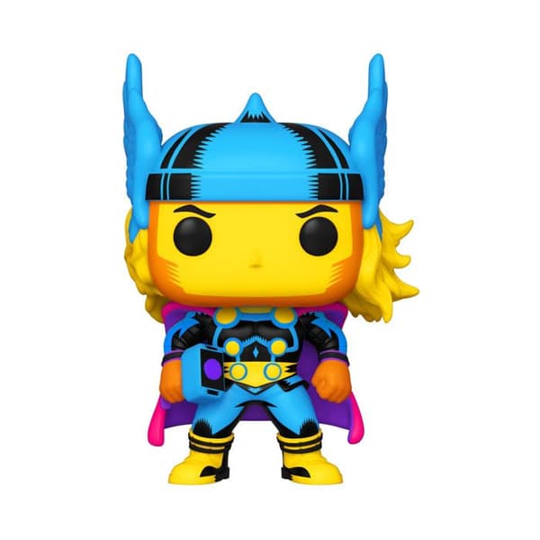 Figurine - Funko! - Thor Blacklight - Exklusiv - Vinyl - 6x5.5x9.5cm