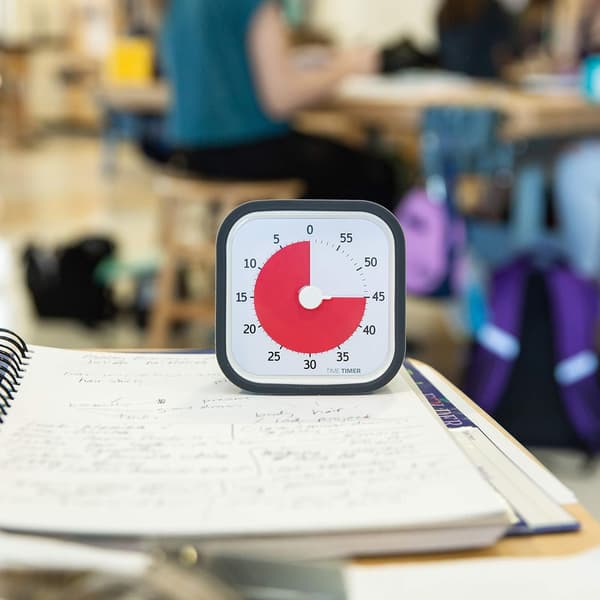 Visuel timer til klasseværelset og børn – til køkkenet – 60 minutter – 1 stk.