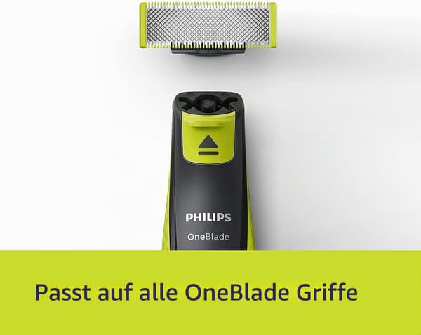 2-pack barberblade kompatibel med Philips OneBlade Replacement