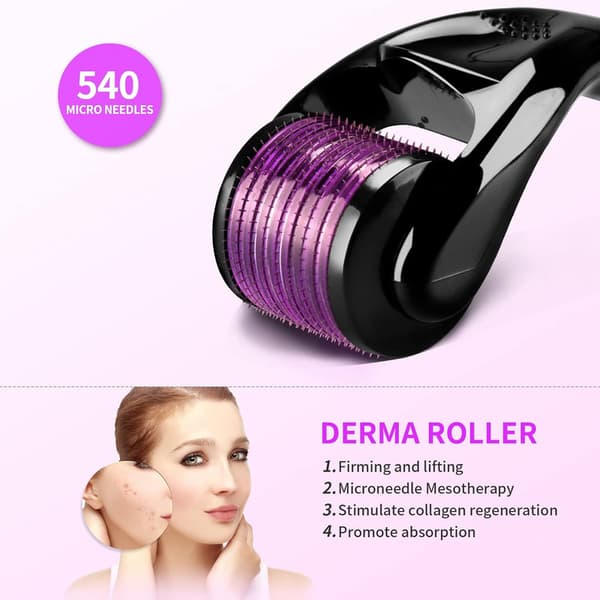 Skin Roller - 0,5 mm Mikronålar - Stimulerar huden - Hudroller