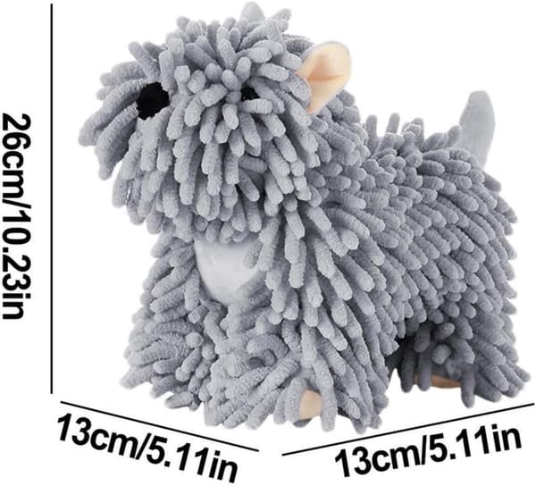 Chenille håndklædebold - Blødt, absorberende mikrofiberhåndklæde (A)
