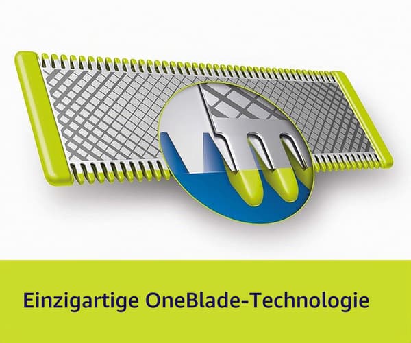 2 kpl teriä, yhteensopiva Philips OneBlade Replacement -varaosien kanssa