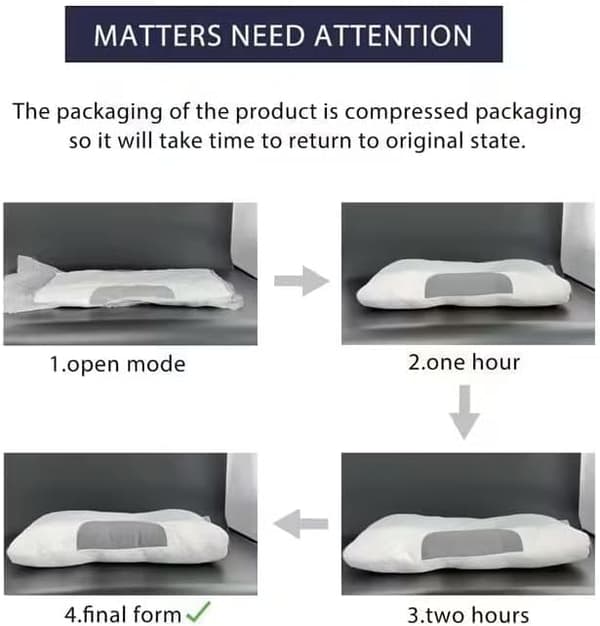 2-pack bomull nackmassagekudde – mjuk, justerbar och ergonomisk
