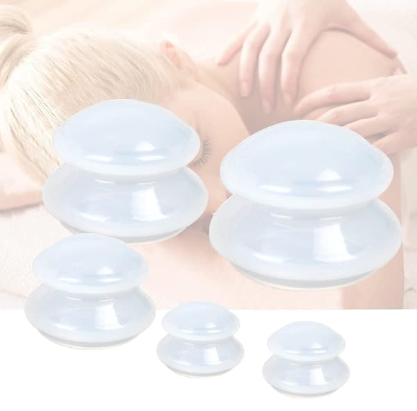 Koppning för helkroppsmassage 5-pack (L-XS) Vit