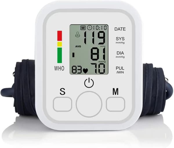 Armblodtrycksmätare Automatisk Risikoindikator LED Display