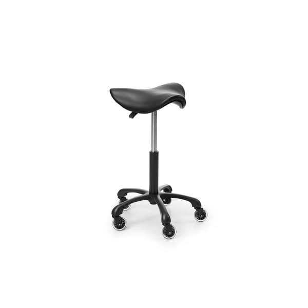 Saddle Stool 360 - Matt Black - Sadelstol
