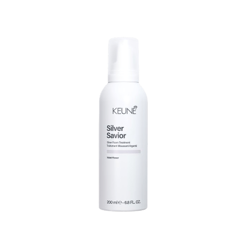 Keune Silver Savior Foam Treatment 200ml - Silver Mousse