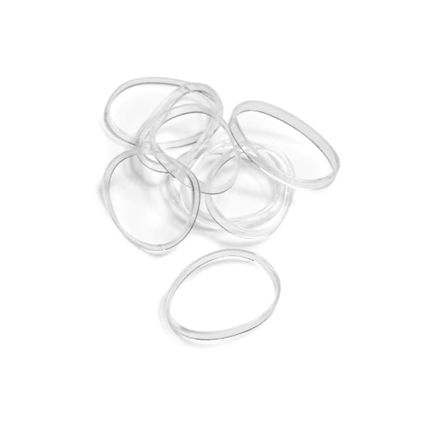 Silikon Hårband Clear