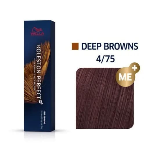 Wella Professionals Koleston Perfect Deep Browns 60ml 4/75 - Hårfärg