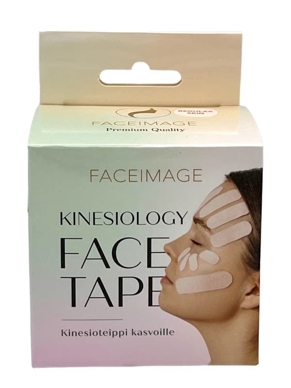 Faceimage Kinesiology Face Tape Regular Skin 25mm