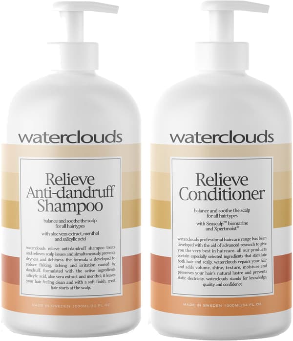 Waterclouds Relieve Anti-dandruff Duo 1000ml